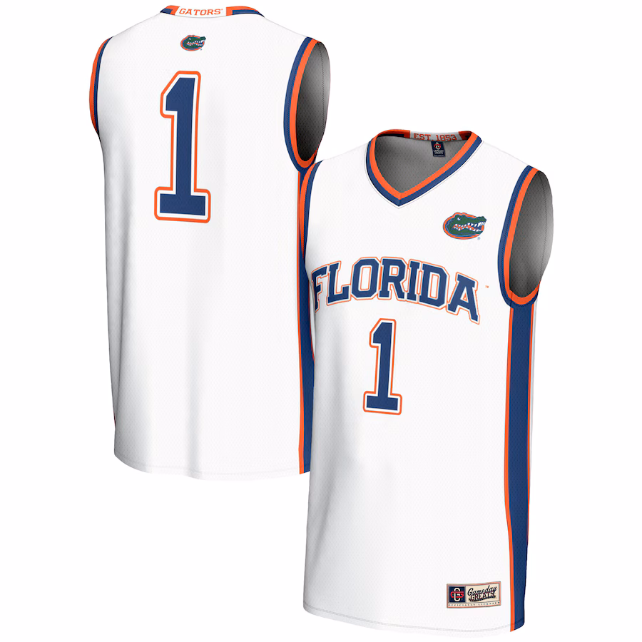 Unisex GameDay Greats #70 White Florida Gators Lightweight Basketball Jersey - Jersey