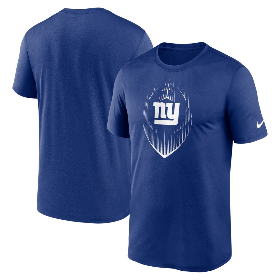 Men's New York Giants Nike Royal Primetime Legend Icon Performance T-Shirt - Jersey