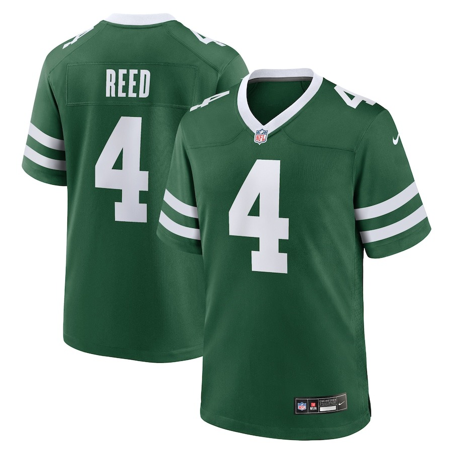 Men's New York Jets D.J. Reed Nike Legacy Green Game Jersey - Jersey