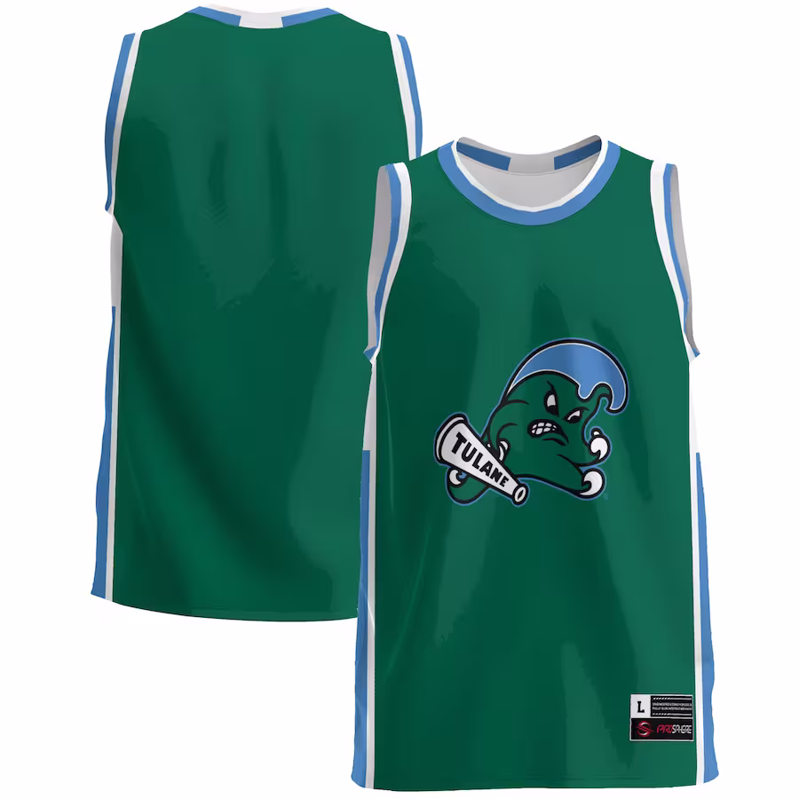 Tulane Green Wave GameDay Greats  Lightweight Basketball Jersey - Green - Jersey