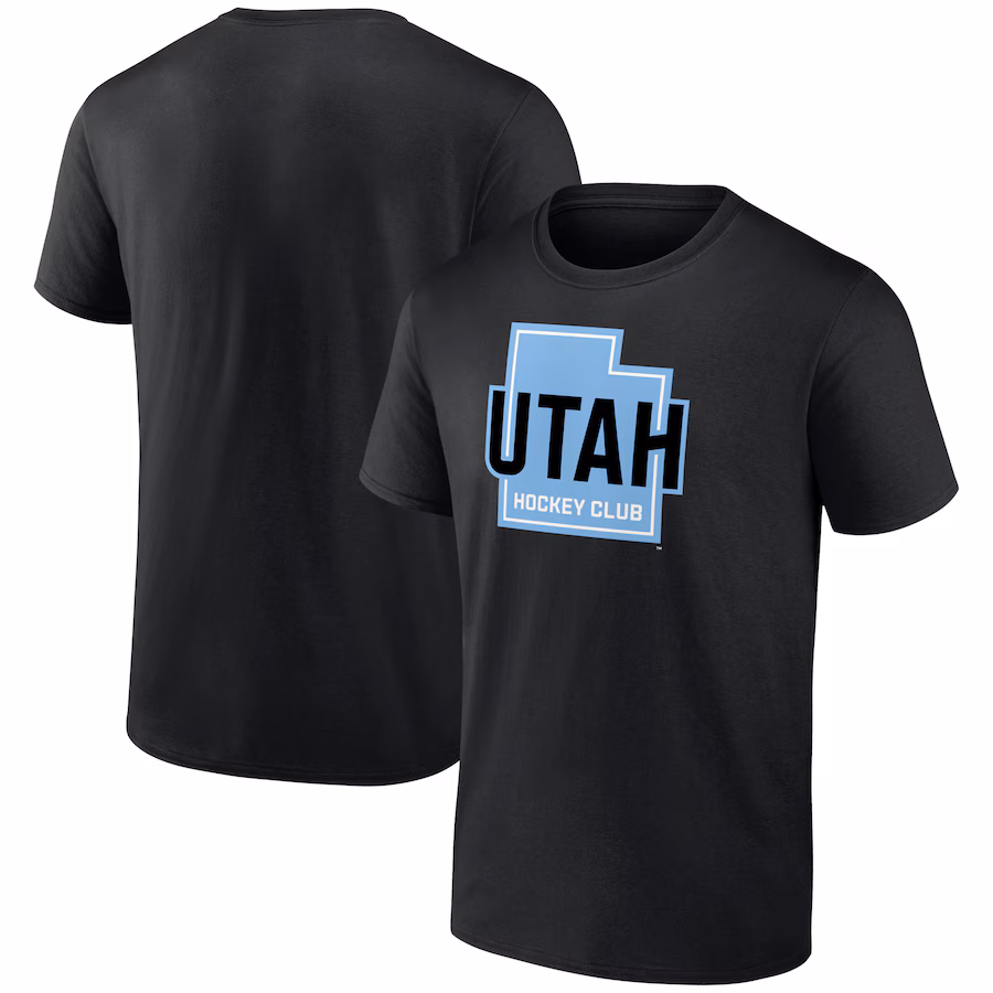 Men's Utah Hockey Club Black Tertiary T-Shirt - Jersey