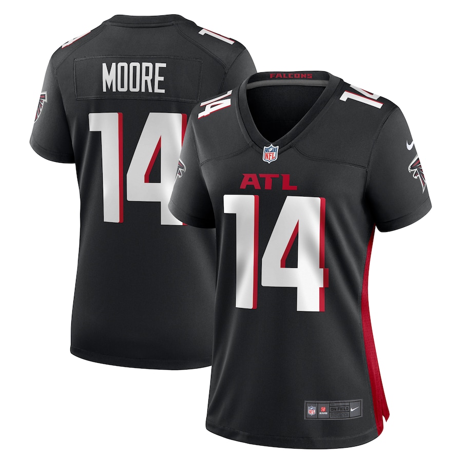 Women's Atlanta Falcons Rondale Moore Nike Black Game Jersey - Jersey