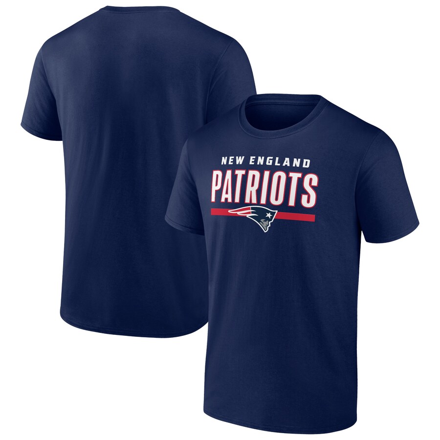 Men's New England Patriots Navy Speed & Agility T-Shirt - Jersey