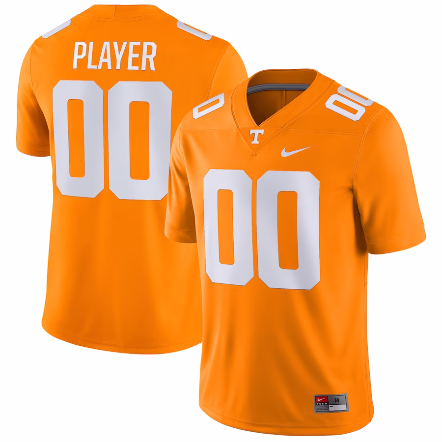 Tennessee Volunteers Nike Pick-A-Player NIL Replica Football Jersey - Tennessee Orange - Jersey