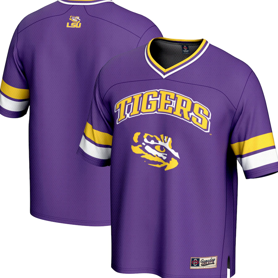 Youth  GameDay Greats Purple LSU Tigers Spirit Football Jersey - Jersey