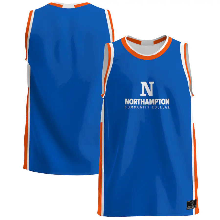 Youth ProSphere Blue Northampton Community College Spartans Basketball Jersey - Jersey