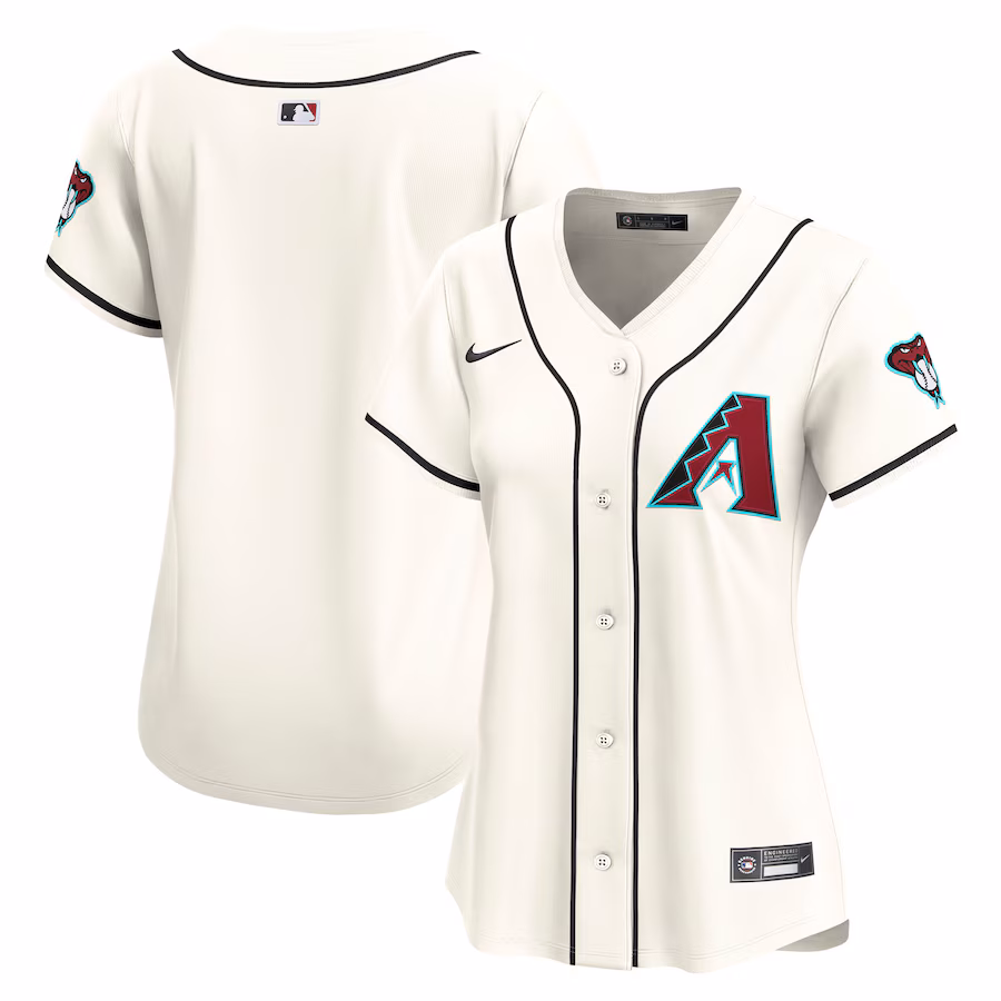 Women's Arizona Diamondbacks Nike Cream Home Limited Jersey - Jersey