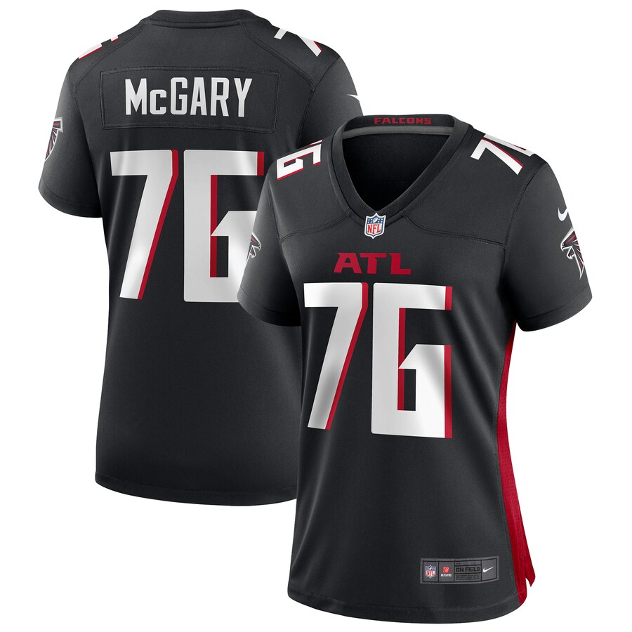 Women's Atlanta Falcons Kaleb McGary Nike Black Game Jersey - Jersey