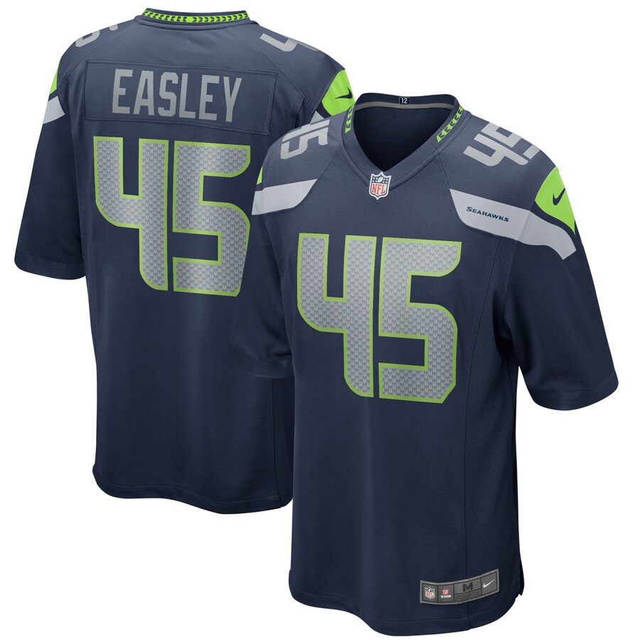 Men's Seattle Seahawks Kenny Easley Nike College Navy Game Retired Player Jersey - Jersey