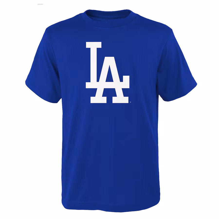 Youth Los Angeles Dodgers Royal Logo Primary Team T-Shirt - Jersey