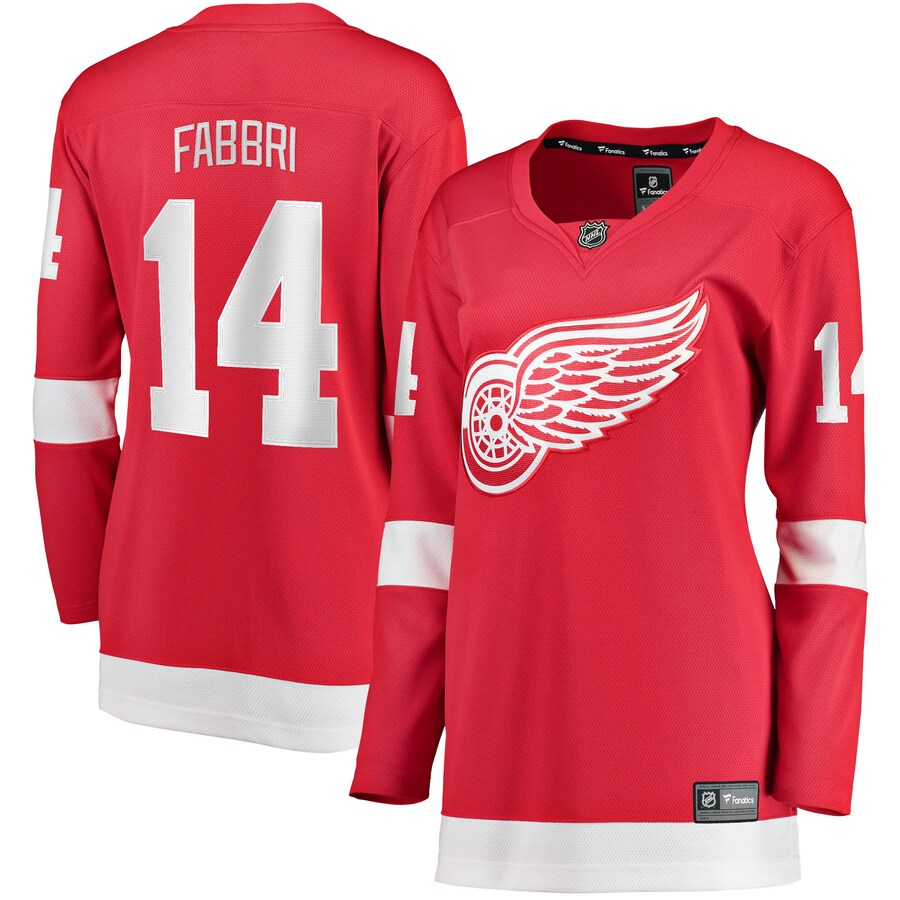 Women's Detroit Red Wings Robby Fabbri Fanatics Branded Red Home Breakaway Player Jersey - Jersey
