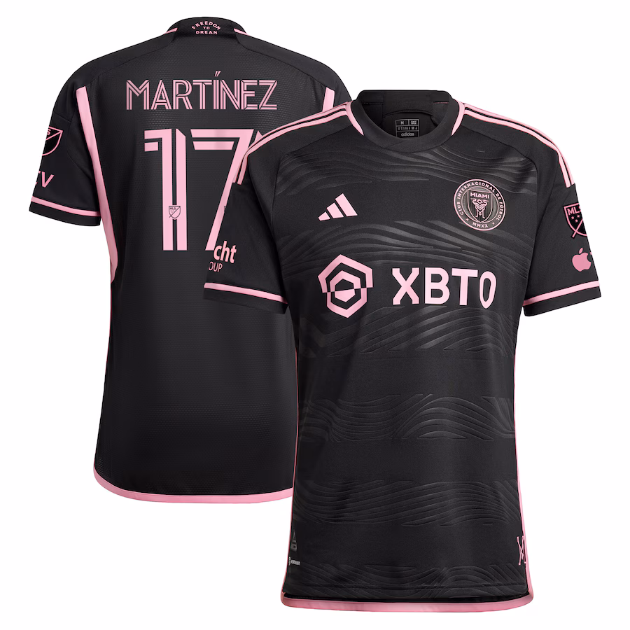 Men's Inter Miami CF Josef Martinez adidas Black 2023 La Noche Authentic Player Jersey - Jersey