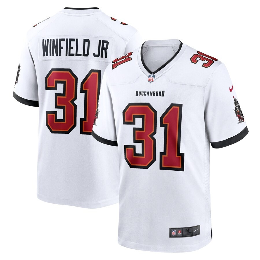 Men's Tampa Bay Buccaneers Antoine Winfield Jr. Nike White Game Jersey - Jersey