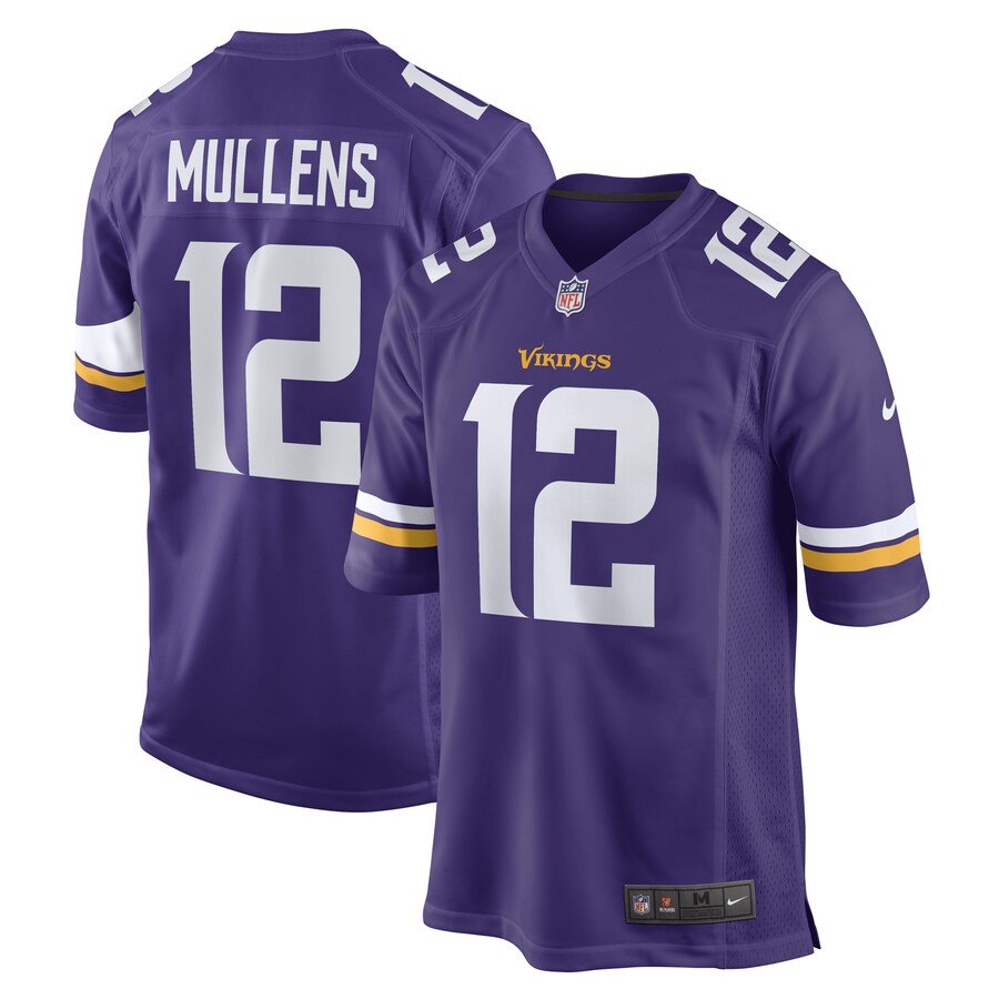 Men's Minnesota Vikings Nick Mullens Nike Purple Game Player Jersey - Jersey