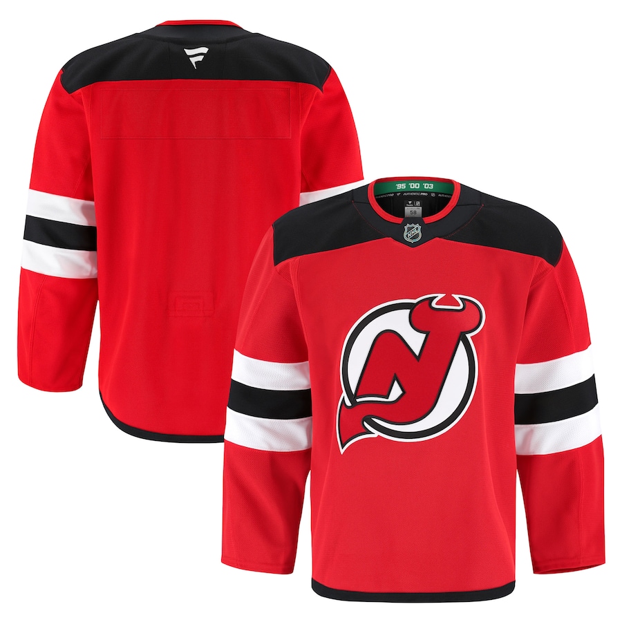 Men's New Jersey Devils Fanatics Red Home Authentic Pro Jersey - Jersey