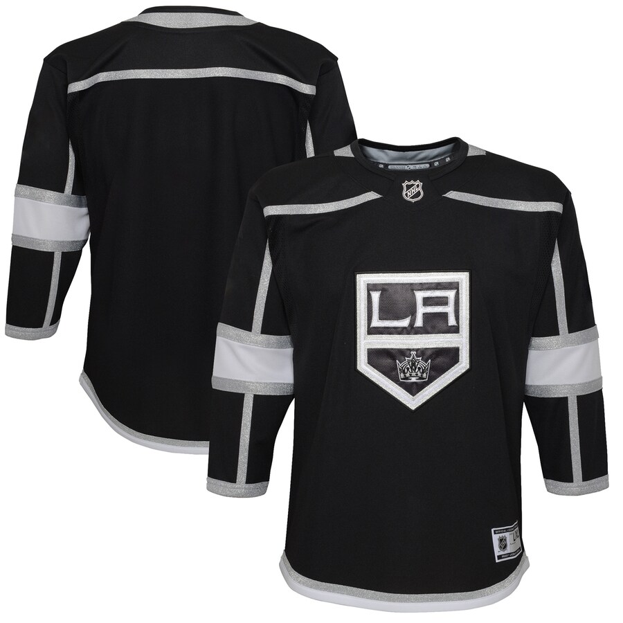 Youth Los Angeles Kings Black Home Premier Jersey - Jersey