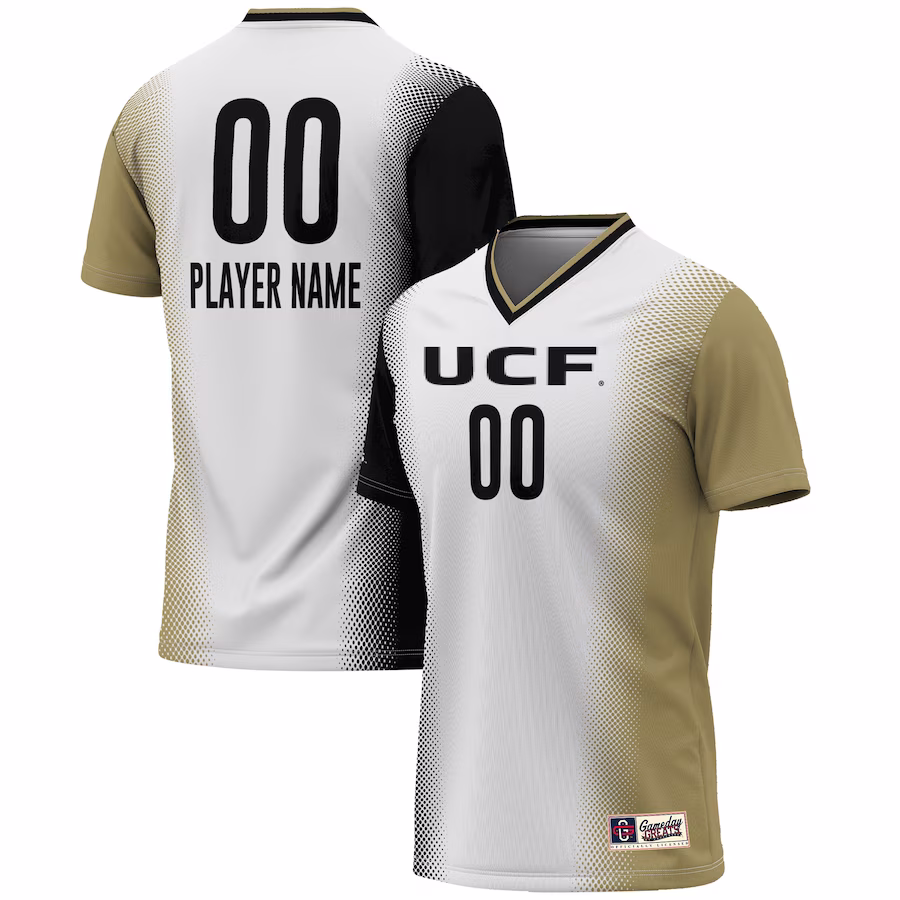 UCF Knights GameDay Greats Youth NIL Pick-A-Player Lightweight Women's Soccer Jersey - White - Jersey