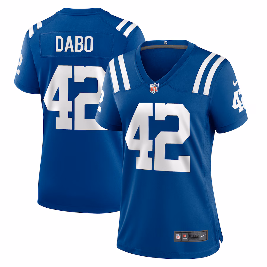 Women's Indianapolis Colts Marcel Dabo Nike Royal Game Player Jersey - Jersey