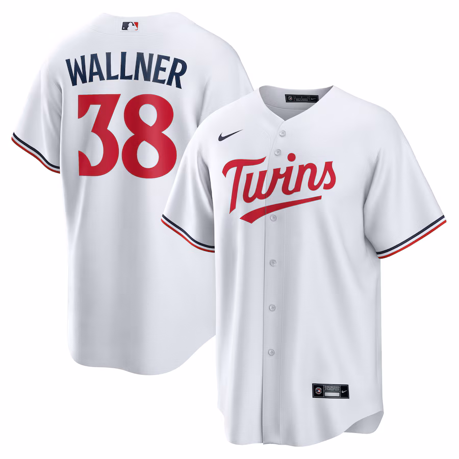 Men's Minnesota Twins Matt Wallner Nike White Home Replica Jersey - Jersey