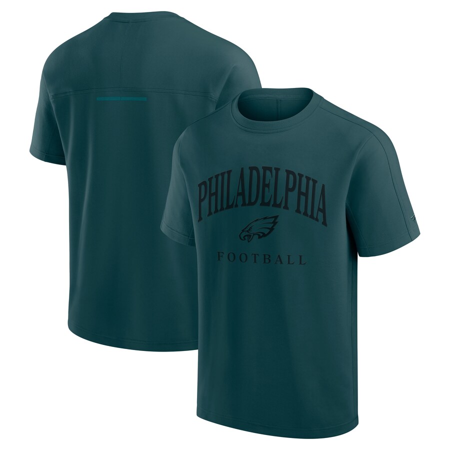 Unisex Philadelphia Eagles Fanatics Midnight Green Elements Flex Tri-Blend T-Shirt - Jersey