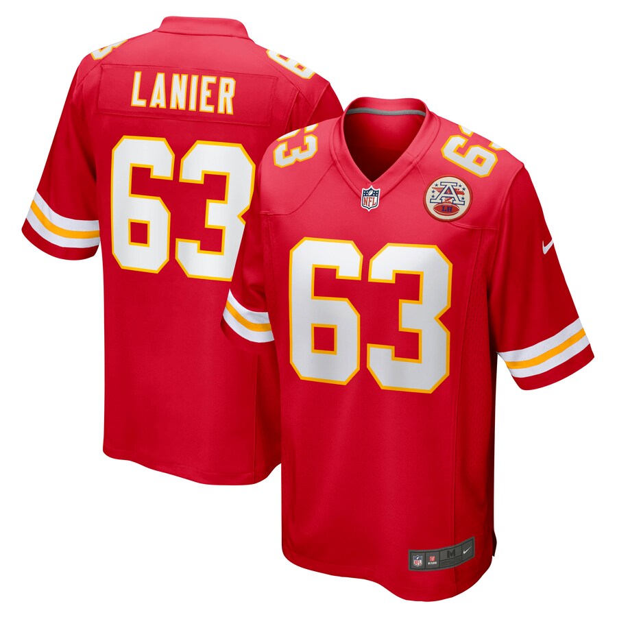 Men's Kansas City Chiefs Willie Lanier Nike Red Retired Player Jersey - Jersey