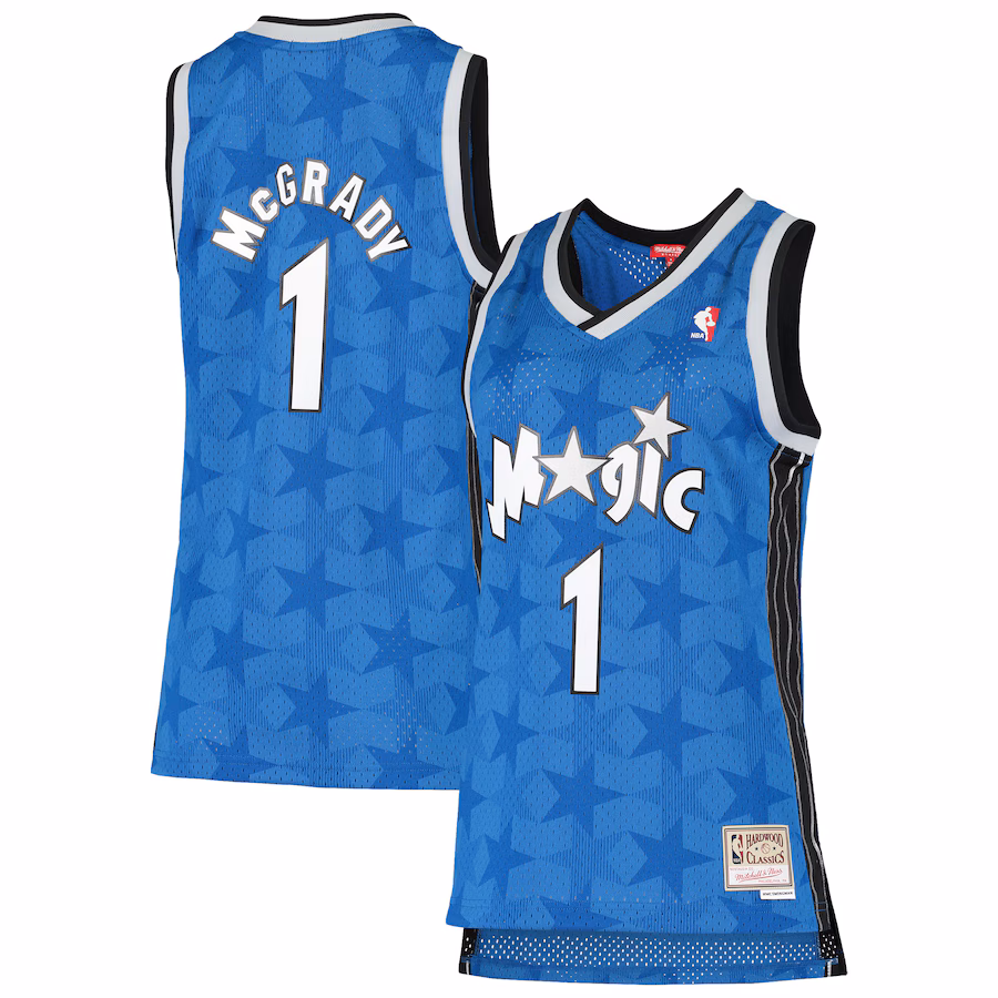 Women's Orlando Magic Tracy McGrady Mitchell & Ness Blue 2000/01 Hardwood Classics Swingman Jersey - Jersey