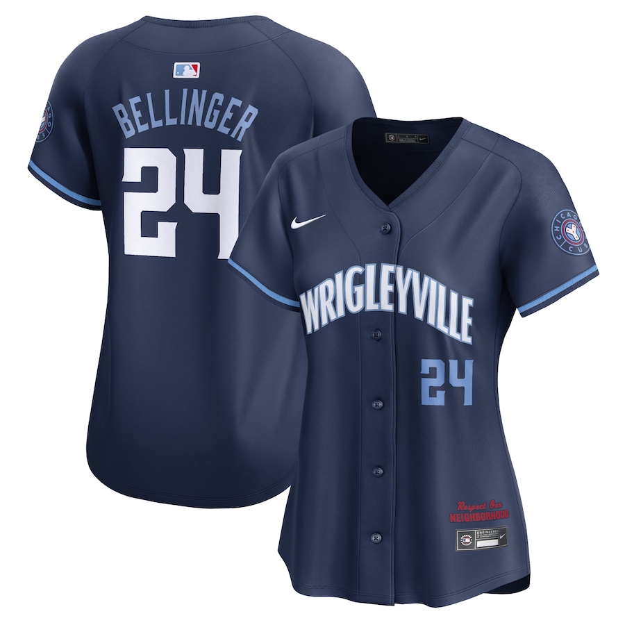 Women's Chicago Cubs Cody Bellinger Nike Navy 2021 City Connect Limited Player Jersey - Jersey