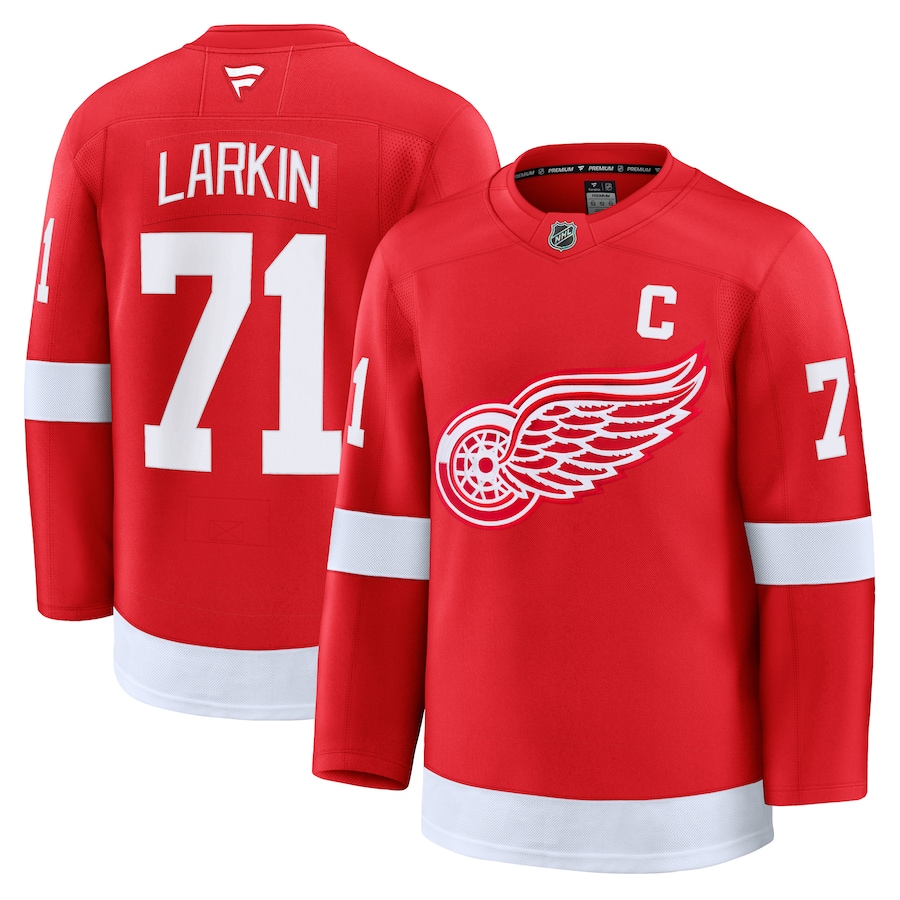 Men's Detroit Red Wings Dylan Larkin Fanatics Red Home Premium Jersey - Jersey
