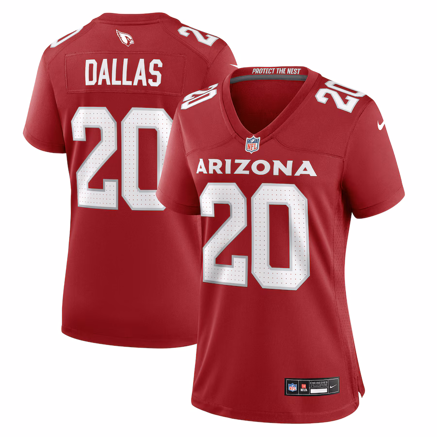 Women's Arizona Cardinals DeeJay Dallas Nike Cardinal Game Jersey - Jersey