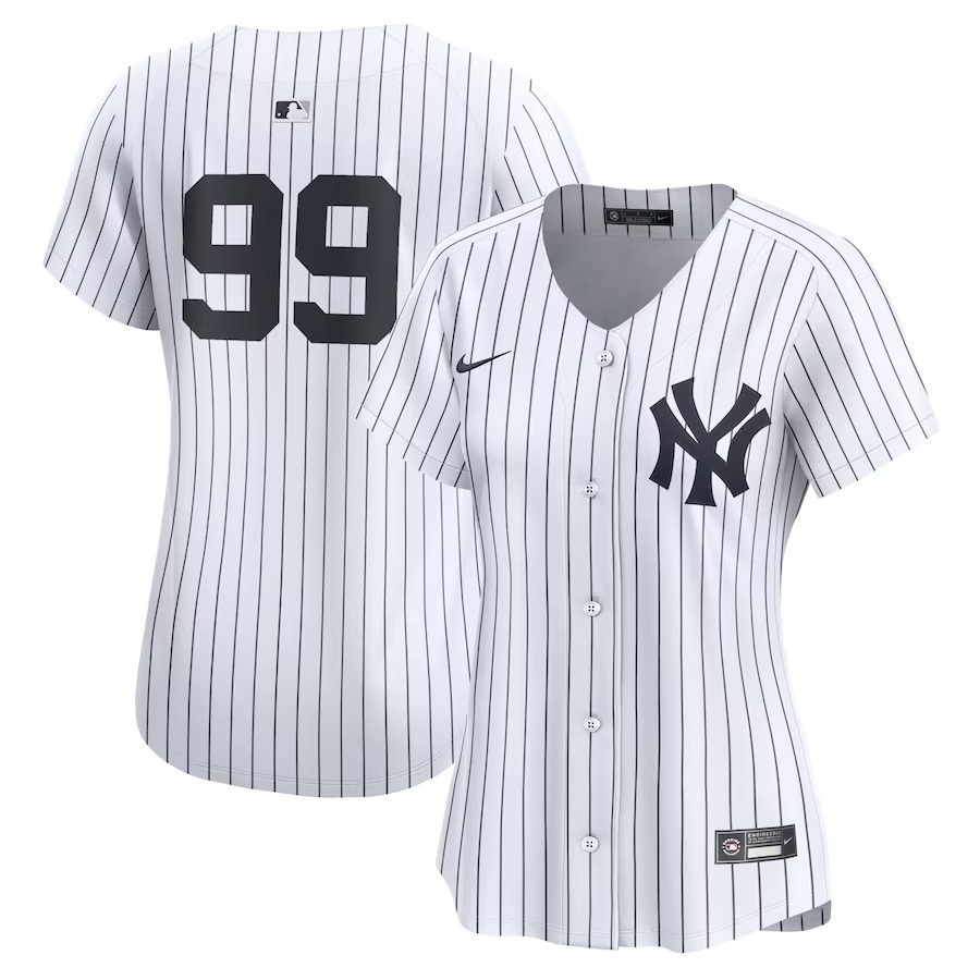 Women's New York Yankees Aaron Judge Nike White Home Limited Player Jersey - Jersey