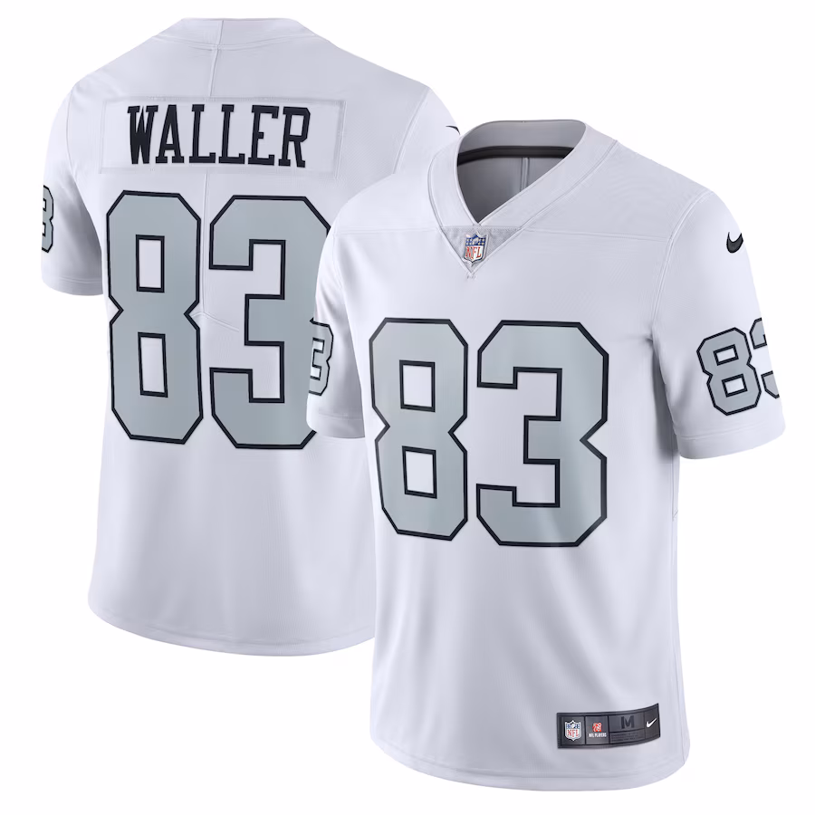 Men's Las Vegas Raiders Darren Waller Nike White Alternate Vapor Limited Jersey - Jersey