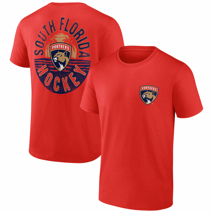 Men's Florida Panthers Red Bring It T-Shirt - Jersey