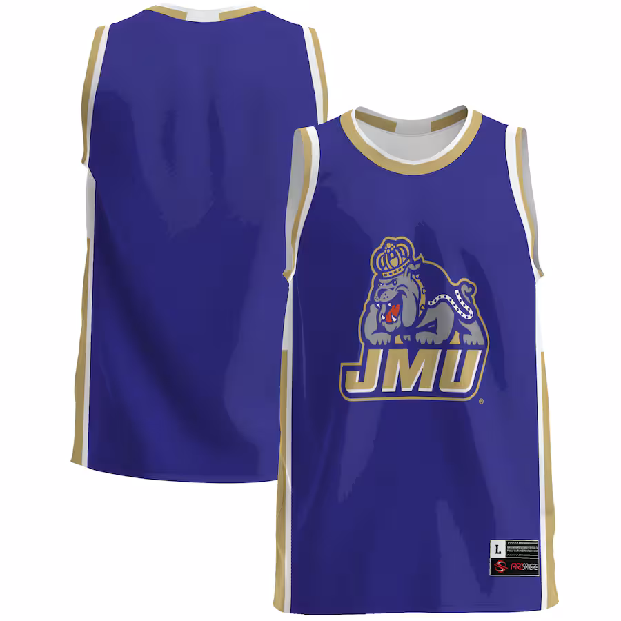 Men's GameDay Greats  Purple James Madison Dukes  Lightweight Basketball Jersey - Jersey