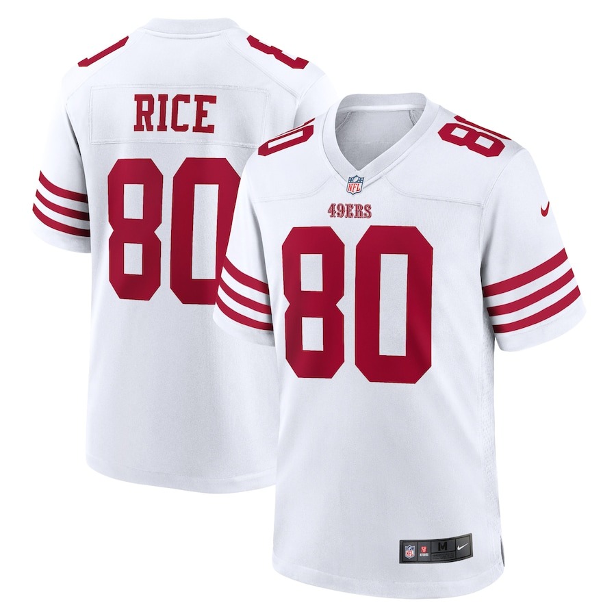 Men's San Francisco 49ers Jerry Rice Nike White Retired Player Game Jersey - Jersey