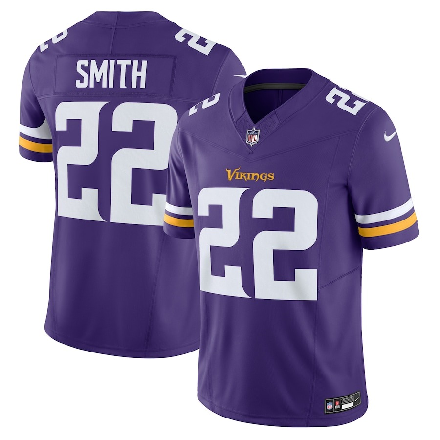 Men's Minnesota Vikings Harrison Smith Nike Purple Vapor F.U.S.E. Limited Jersey - Jersey