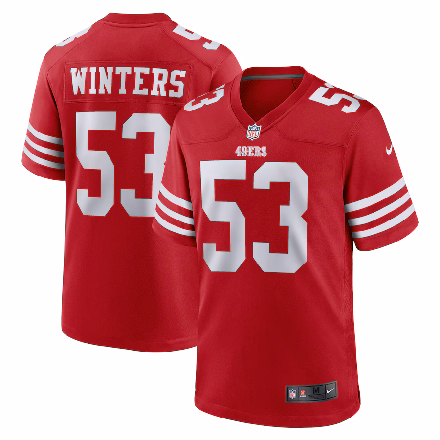 Men's San Francisco 49ers Dee Winters Nike Scarlet Team Game Jersey - Jersey