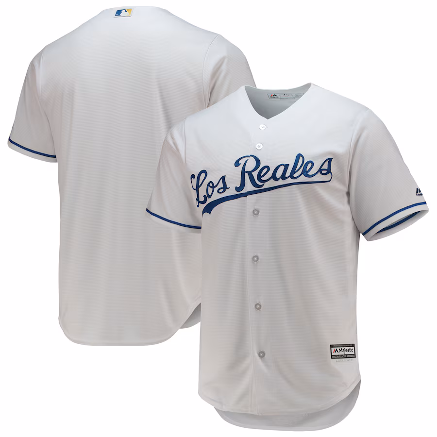 Men's Kansas City Royals Majestic White Team Official Jersey - Jersey