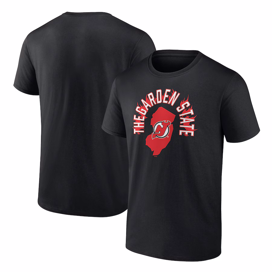 Men's New Jersey Devils Black Represent T-Shirt - Jersey