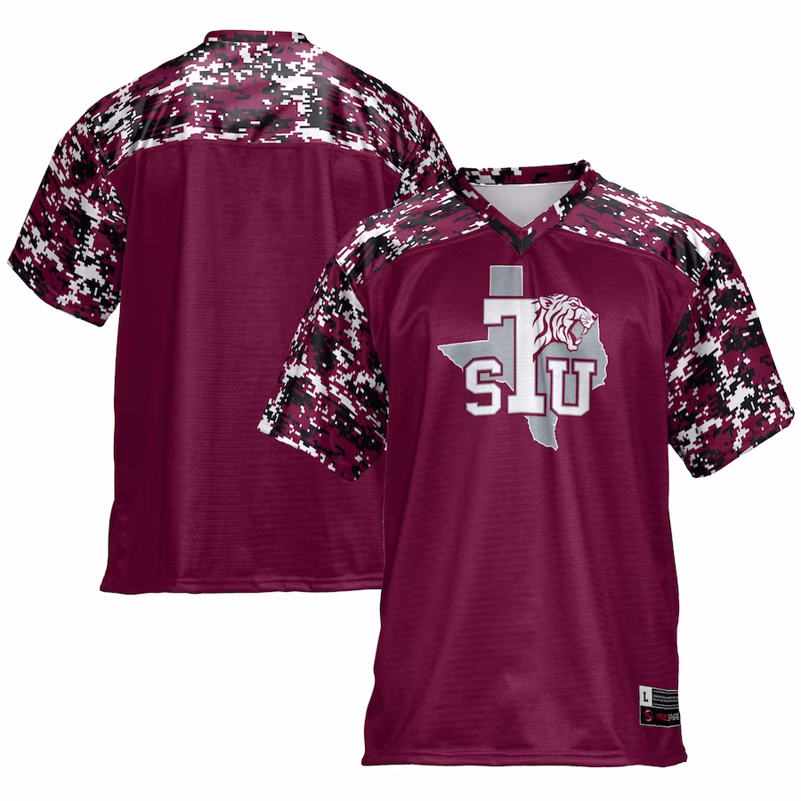 Texas Southern Tigers GameDay Greats Football Jersey - Maroon - Jersey