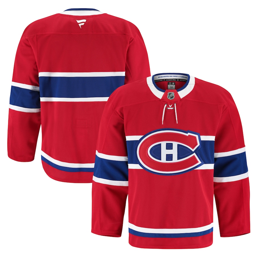 Men's Montreal Canadiens Fanatics Red Home Authentic Pro Jersey - Jersey
