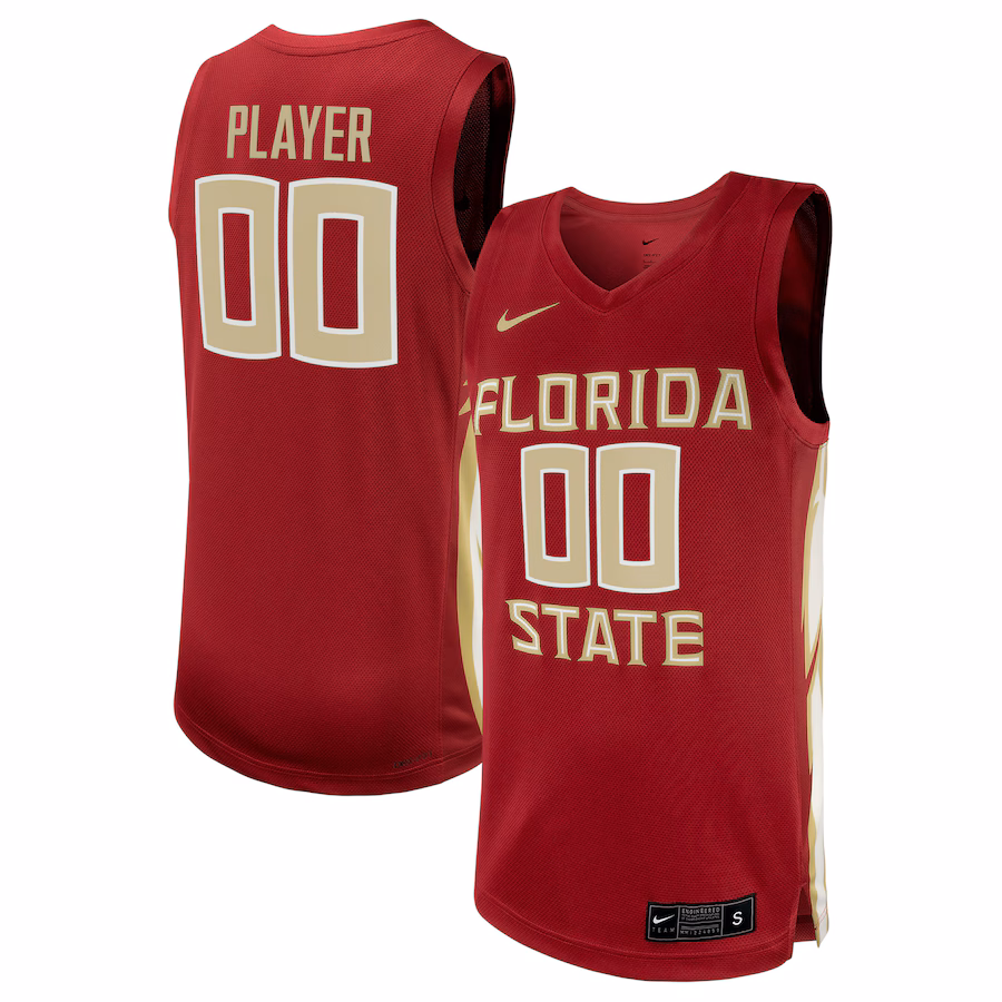 Florida State Seminoles Nike Unisex NIL Pick-A-Player Women's Basketball Jersey - Garnet - Jersey