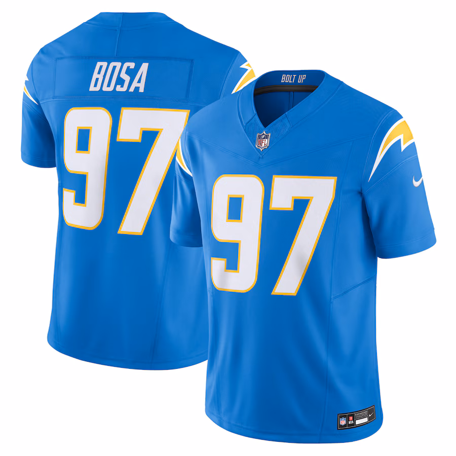 Men's Los Angeles Chargers Joey Bosa Nike Powder Blue Vapor F.U.S.E. Limited Jersey - Jersey
