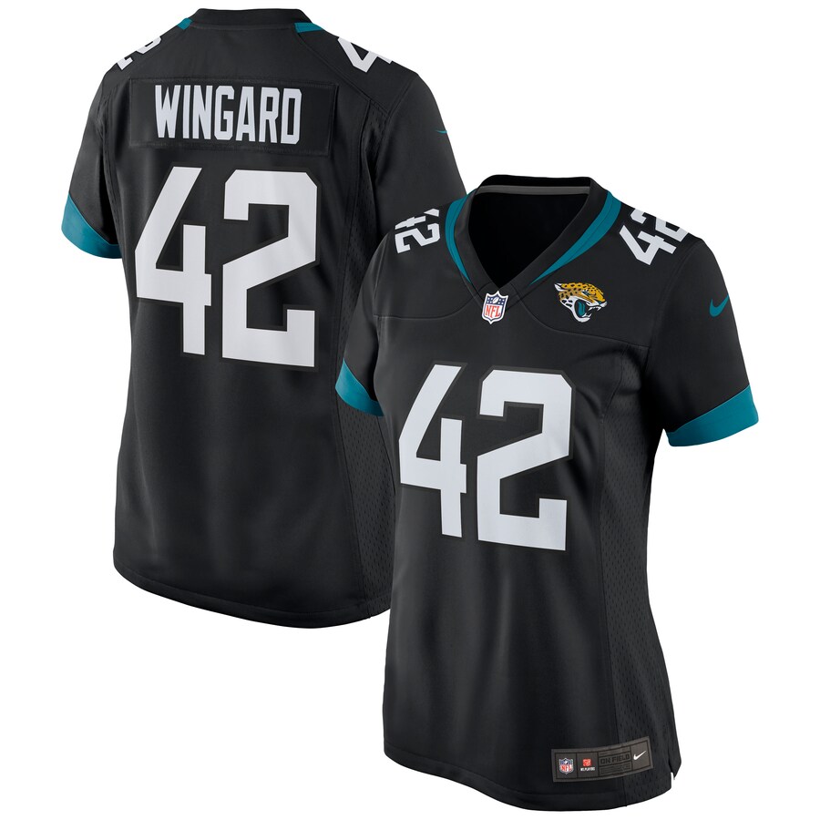 Women's Jacksonville Jaguars Andrew Wingard Nike Black Game Jersey - Jersey
