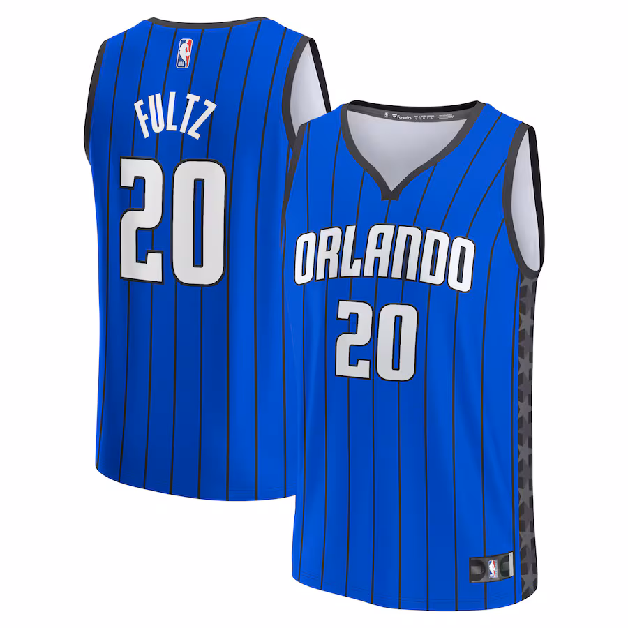 Men's Orlando Magic Markelle Fultz Fanatics Blue Fast Break Replica Player Jersey - Statement Edition - Jersey