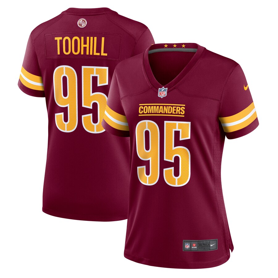 Women's Washington Commanders Casey Toohill Nike  Burgundy  Game Jersey - Jersey