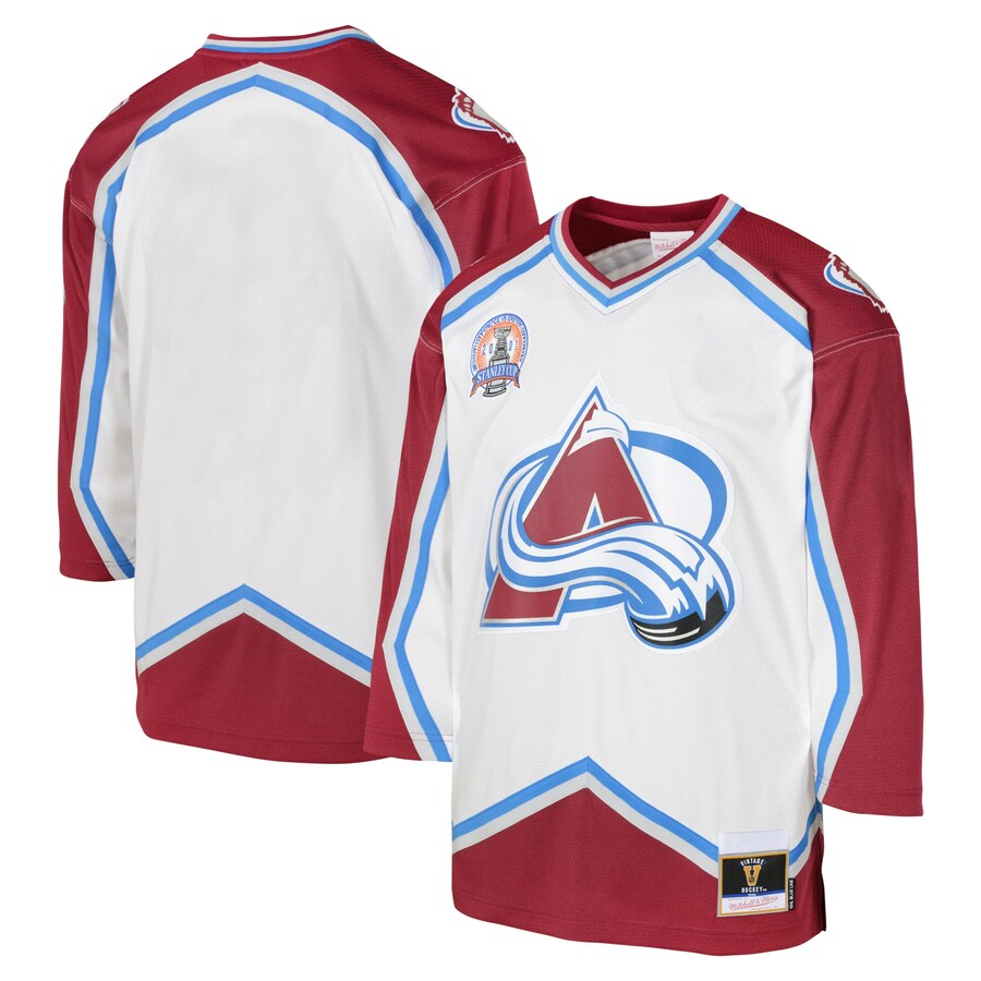 Youth Colorado Avalanche  Mitchell & Ness Blue 2000 Blue Line Player Jersey - Jersey