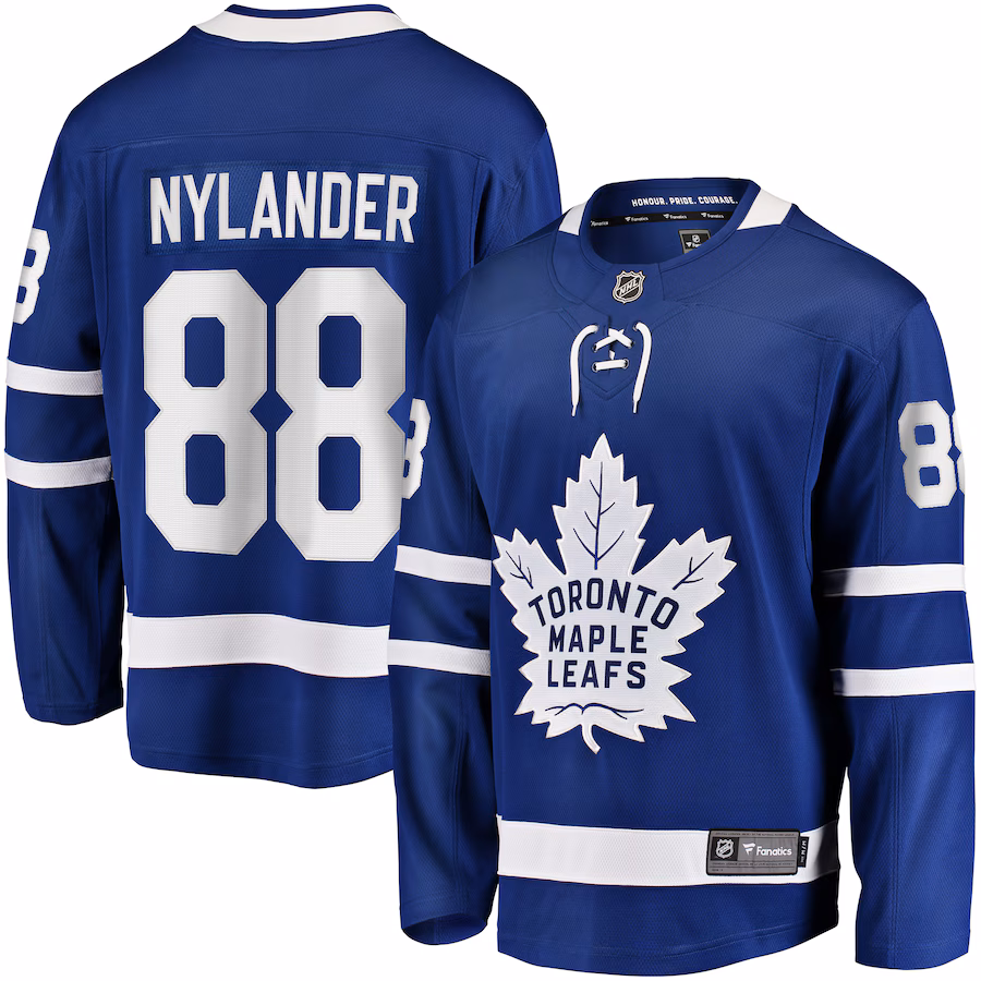 Men's Toronto Maple Leafs William Nylander Fanatics Blue Home Breakaway Player Jersey - Jersey