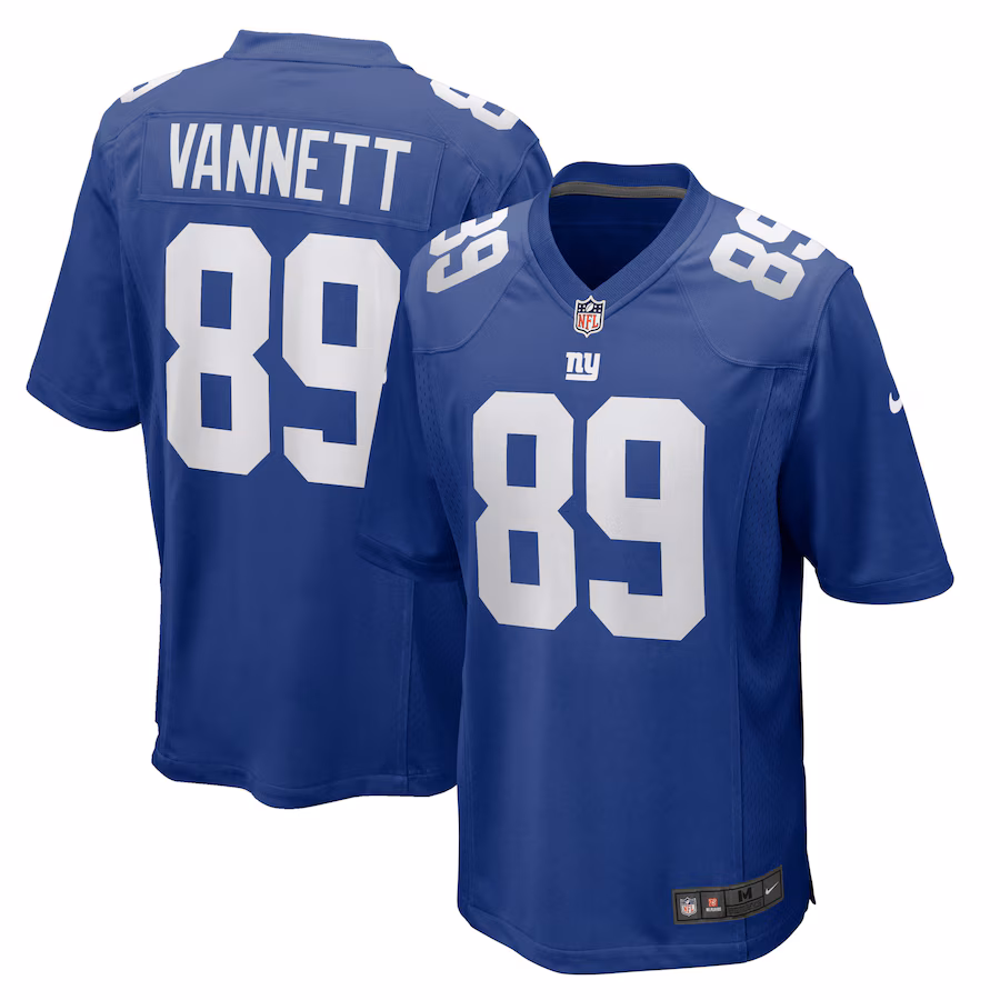 Men's New York Giants Nick Vannett Nike Royal Home Game Player Jersey - Jersey
