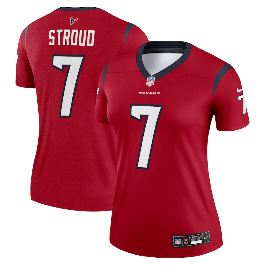 Women's Houston Texans C.J. Stroud Nike Red  Legend Jersey - Jersey