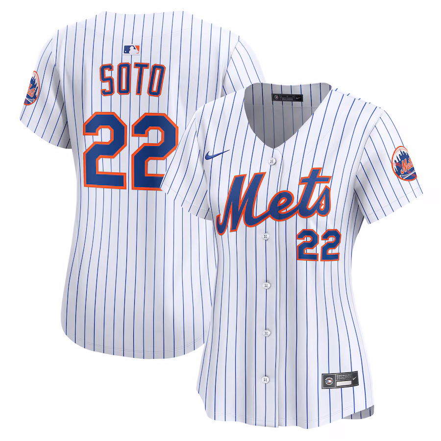 Women's New York Mets Juan Soto Nike White Home Limited Player Jersey - Jersey